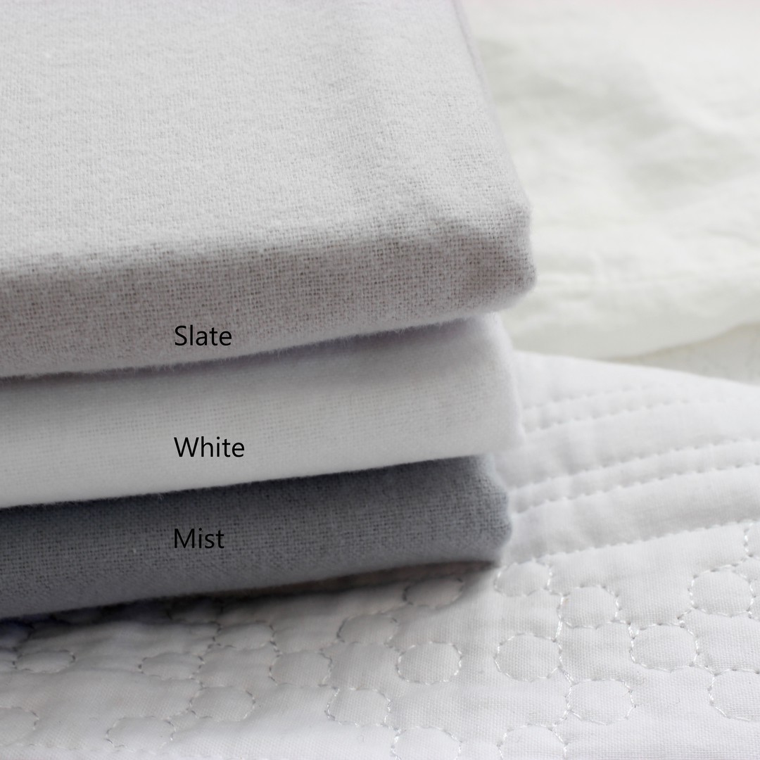 Seneca - Bellini Luxe Flannelette Sheet Sets - White image 2